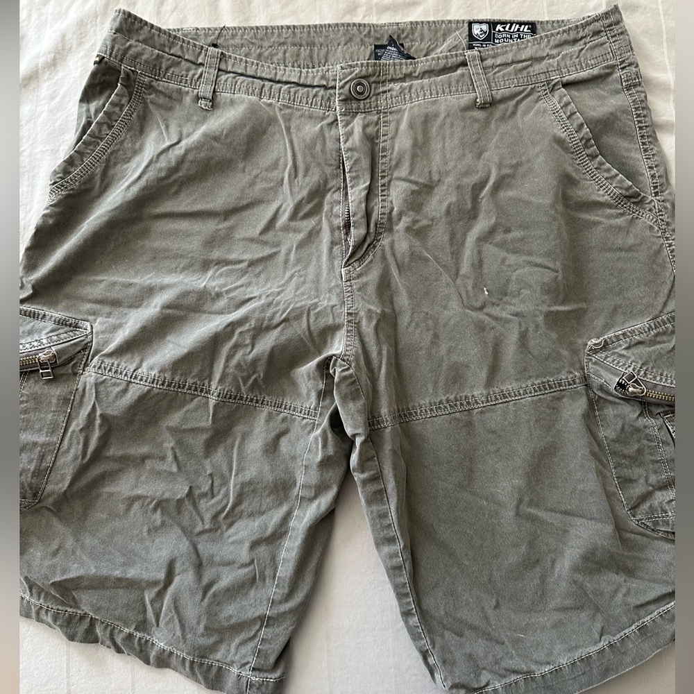 Kuhl- Mens Shorts, Size 38, Vintage Patina Dye, w/ 6 Pockets